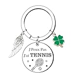 😄 Humour au quotidien : Apportez une touche de gaieté à vos journées avec ce porte-clés humoristique. Idéal pour déclencher des sourires et des conversations. Un cadeau tennis homme ou femme parfait pour toute occasion !