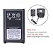 IFREQTECH FNB-V103LI 7.4V 1380mAh Battery Compatible with Vertex VX-230 VX-231 VX-234 VX-228 FNB-V103LIA Radios