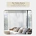 Vertical Hard Window Patio Blinds - White, 84