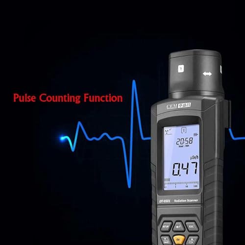Detector de radiación nuclear – Dosímetro personal para detección de radiación α, β, γ en casa, oficina y hospital