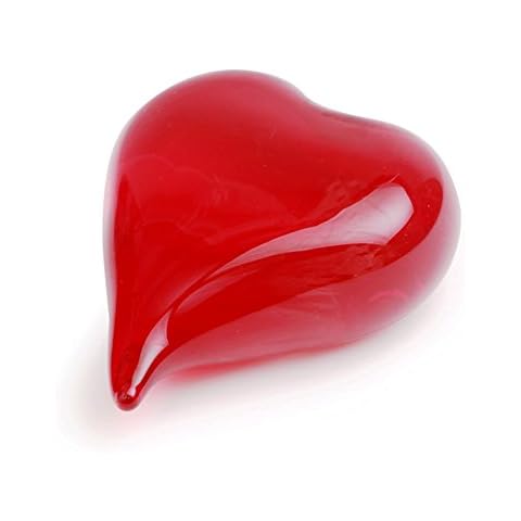 Dynasty Gallery Red Double Sided Red Heart Paperweight Cover