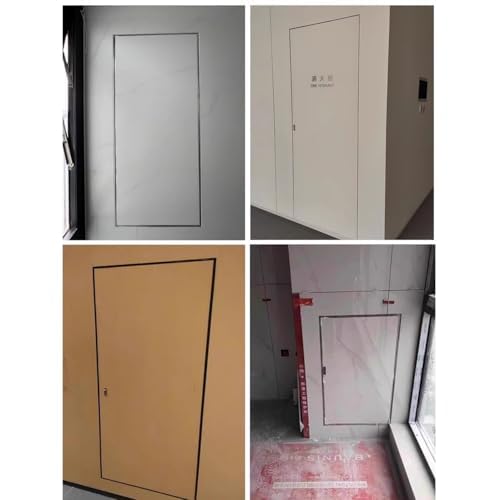 Dekorative Dachboden-Zugangslukenpaneele mit hochfesten Scharnieren und magnetischen, leisen Schlössern für sicheren Zugang zu Decke und Sanitär