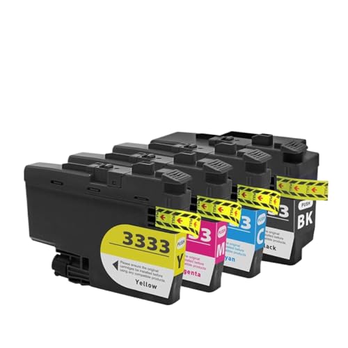 Cartouche LC3333 compatible résout les blocs d'impression sur DCP-J1100DW et MFC-J1300