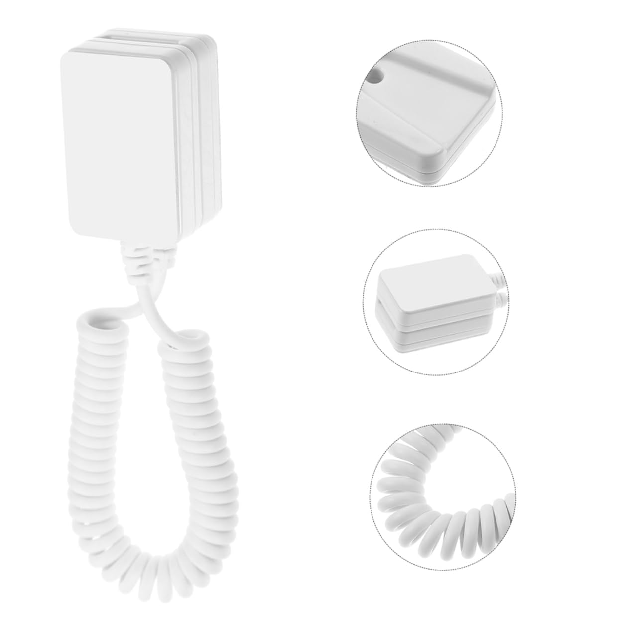 OSALADI 10pièces Câble Tether Rétractable Avec Adhésif Pour Télécommande Tv Et Modèles De Téléphone Support Anti-perte Et Antidérapant