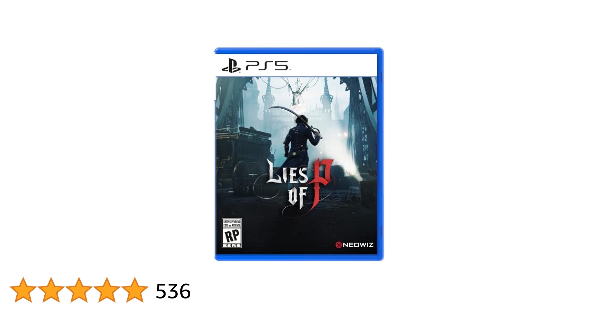 PlayStation - 【初期特典未使用】PS5版 Lies Of P Amazon.co.jp: Lies of P (輸入版:北米) - PS5 : ゲーム