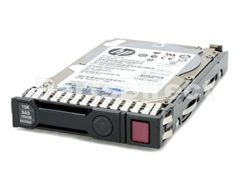 HP 652564-B21 HPQ 653955-001 Disque dur SAS SFF 2,5 300 Go 10K 6G