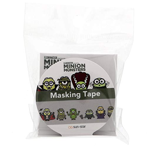 サンスター文具 ミニオン マスキングテープ モンスターズ A柄 S4834518