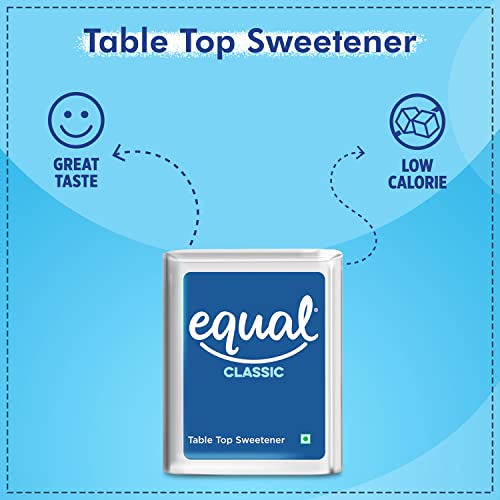 Sweetener with Equal Classic Zero Calorie #NOASPARTAME | Sugar Free Sweetener| Zero Calorie with Great Taste | 300 Tablets | Pack of 1