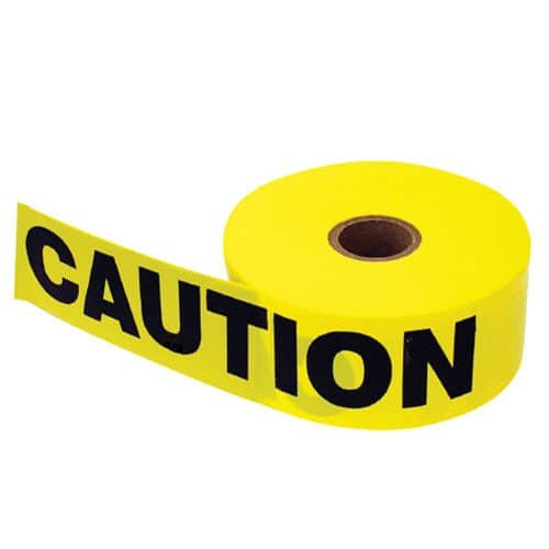 Guard Yellow And Black Safety Caution Tape Amazon.in Industrial