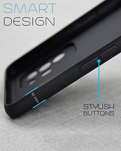Image of Mobile Back Cover Case for Oppo F19 Pro Plus (Silicone Case|CameraProtection|Black SC1510)