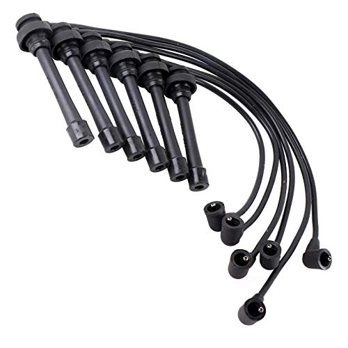 AutoPart T ST-6228 Ignition Spark Plug Wire Set, Set of 6, for Mitsubishi 2001-2002 Montero V6 3.5L / 2001 2002 2003 2004 Montero Sport V6 3.5 L 3.0L 5mm