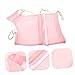 balacoo 2pcs Breathable Cat Bathing Bag Adjustable Mesh Grooming Bag for Washing Scratch-Resistant Design and