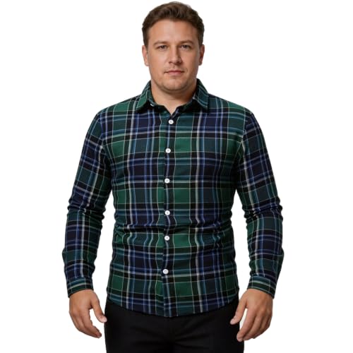 Chemise bûcheron homme à carreaux ajustée et légère