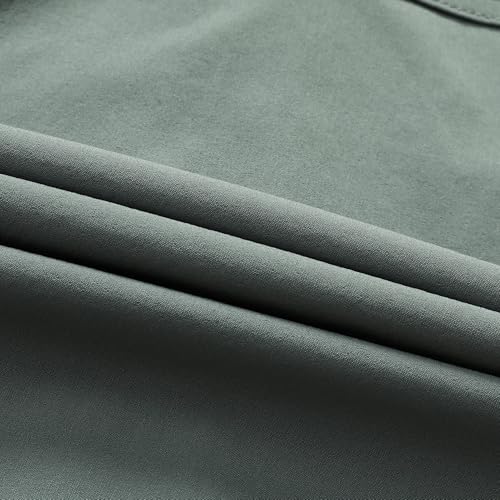 Zyvrenix Men's Short Sleeve Button Down Shirts with Pocket Green 2XL - image 8
