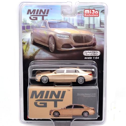 MINI GT Mercedes Maybach S680 limousine miniature de luxe 1:64