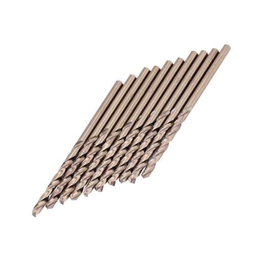 M35 1,0–5,0 Mm -Bohrer-Set, Zum Bohren auf Edelstahl, Gusseisen, Blech und Stahlplatten, Winkeleisen (1.5mm)