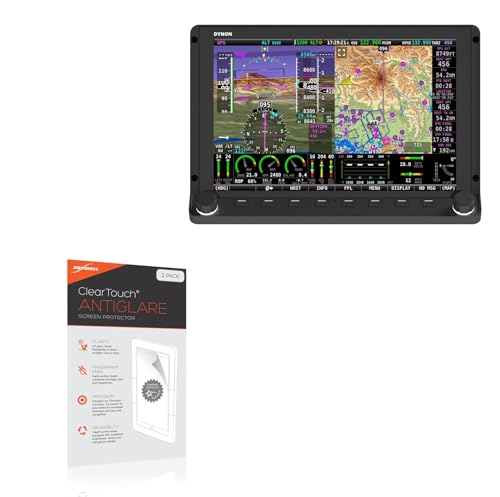 BoxWave Screen Protector Compatible with Dynon Skyview HDX (7 in) - ClearTouch Anti-Glare (2-Pack), Anti-Fingerprint Matte Film Skin