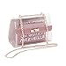 BOTTLEWISE Bolso Transparente PVC Mujeres Señoras Bandolera Desigual de Hombro Bimba y...