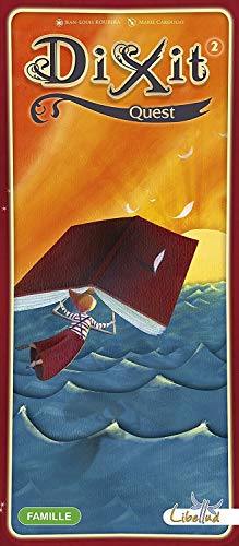 Asmodee - Dixit 2 Quest - Juego de Mesa - Edición Italiana - Juego de Cartas - Modelo n. DIX02IT