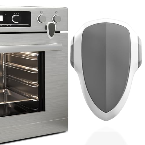 Image of BABY PROOF ME Oven Lock Child Safety, 1 Pack, Oven Door Lock Child Safety, Oven Baby Proofing, Heat-Resistant, Durable & Easy to Install Oven Safety Locks for Toddlers, Baby Proof Oven (White)