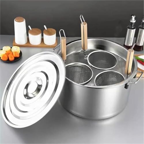 Stainless Steel Pasta Cooker Set - Versatile Steamer Pot for Home, Restaurant & Commercial Use - Ideal for Cooking, Boiling & Steaming Pasta, Vegetables & More