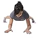 Synergee Power Pink Core Sliders. Dual Sided Use on Carpet or Hardwood Floors. Abdominal Exercise Equipment