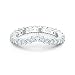 Produktbild Swarovski Vittore V Ring, Weiß, rhodiniert
