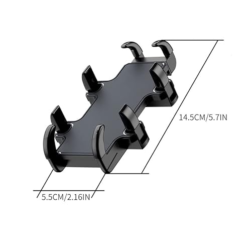 Suporte de celular para motocicleta, absorção de choque, cabeça esférica universal de 360°, suporte