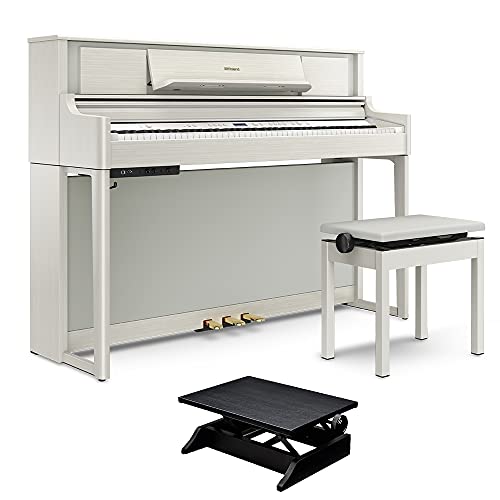 Roland 電子ピアノ ホワイト (ローランド)『LX705GP』6点セット 電子ピアノ】Roland LX706GP / ハイブリッドグランド鍵盤｜島村