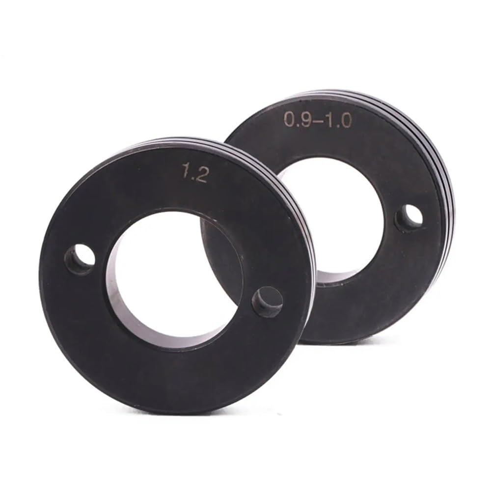 Roue à rouleaux anti-patinage rainure VU pour fil fourré et soudage alu acier