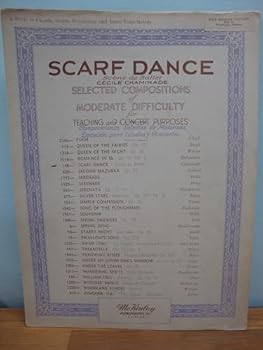 Sheet music Scarf Dance (Scene de Ballet) Book