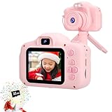 キッズカメラ 子供用カメラトイカメラ 三脚付き 2.4インチIPS 画面10倍ズームUSB充電 1080P HD 動画カメラ 4-10歳女の子 デジタルカメラ おもちゃ 人気子ども用 子供の日 クリスマス 誕生日プレゼント 女の子 プレゼント 小学生