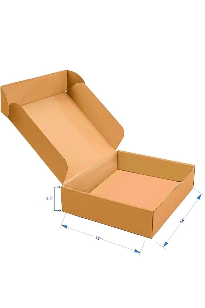 Sai Packers3Ply Self Locking Corrugated Box 14X13X2.5 (Inch) Pack Of 20 (B0CTKQ1TWF) Amazon Price History, Amazon Price Tracker