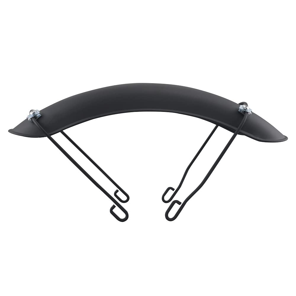 Moto Nero Parafango Anteriore Retro Copertura In Metallo Opaco Per CG125 Cafe Racer Chopper