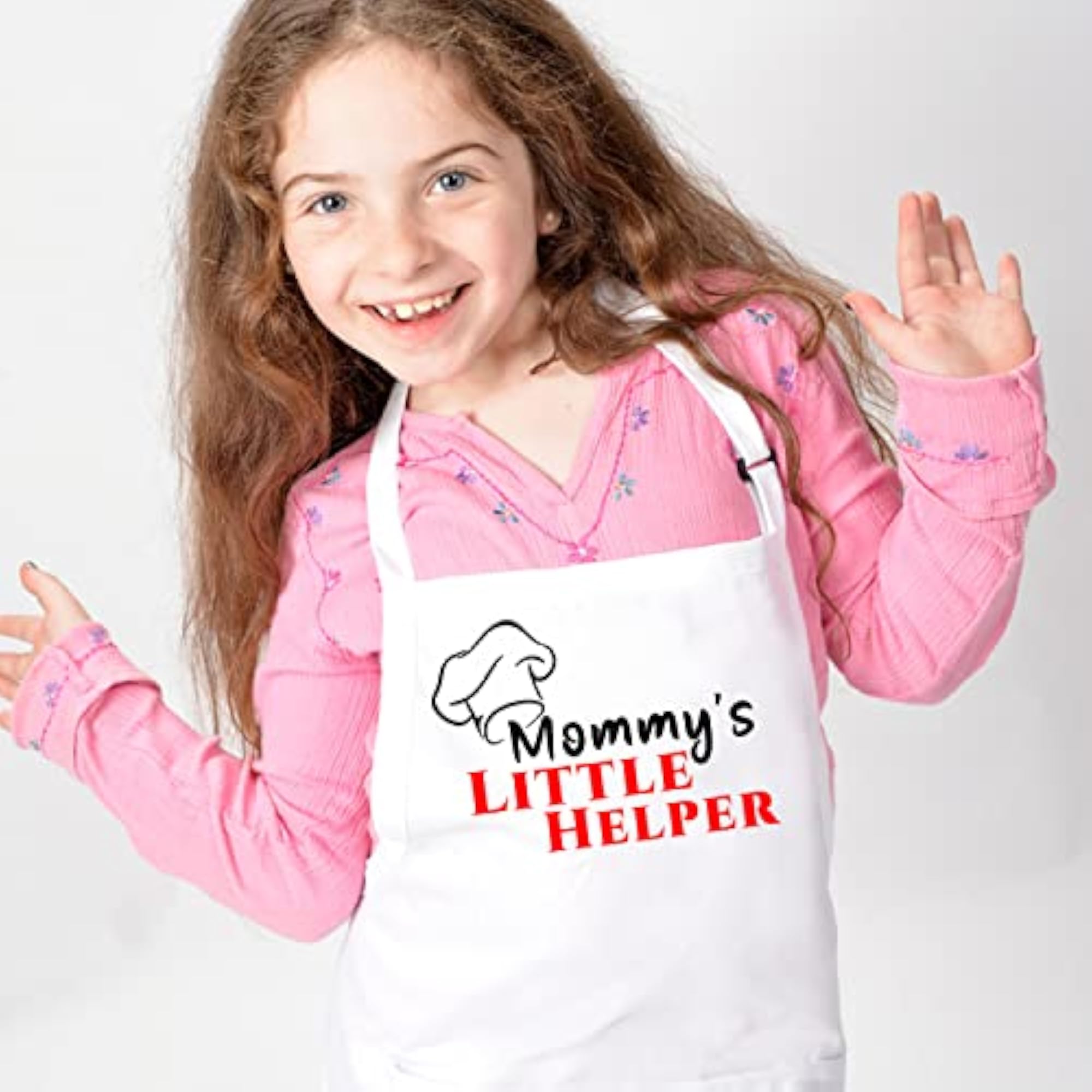 Baby Chef Polycotton Little Helper Apron and Chef Cap Set