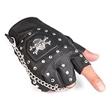 DISEÑO DE MEDIO DEDO: en invierno, aún puede tener flexibilidad para actividades al aire libre o usar su teléfono móvil y mantener sus manos calientes. en primavera y otoño, los guantes brindan la protección diaria para sus manos y el diseño sin dedos lo hace lo suficientemente transpirable.