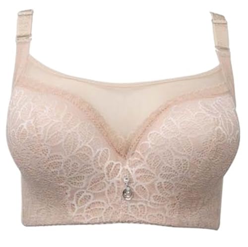 Lingerie femme soutien-gorge pour femme grande taille avec effet push-up et bonnet C D E dentelle