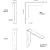 Ekena Millwork BKTM02X12X12STPBL Steel Bracket Stockport, 2"W x 12"D x 12"H, Powder Coated Black