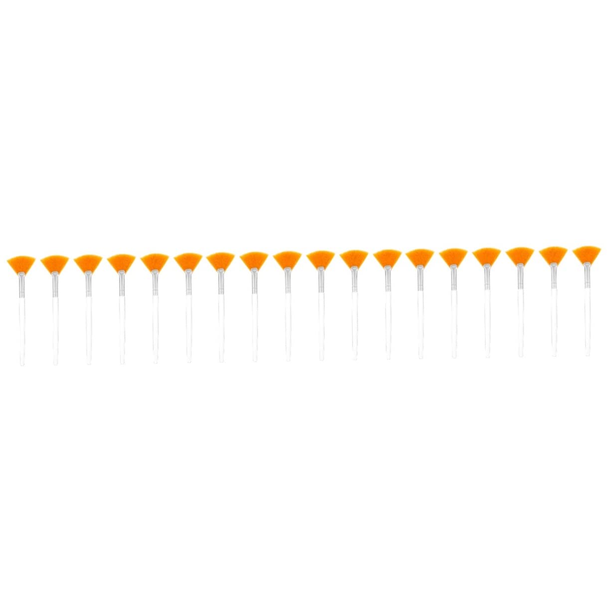 Beavorty 3er-sets Mit Griff Fächer-schönheitspinsel Zum Auftragen Von Komfortables Gesicht Wiederverwendbares Make-up-tool 6 Stück X 3