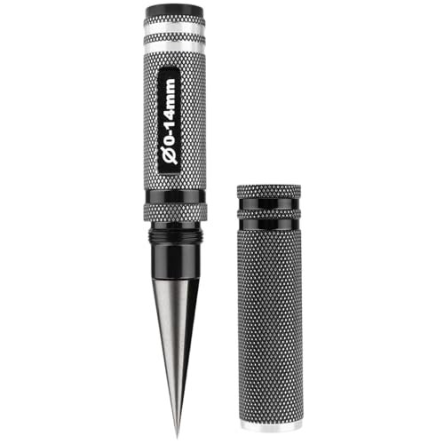 HobbyPark Steel Metal 0-14mm Hole Puncher Reamer Black for RC Tools Car Body Shell Drills