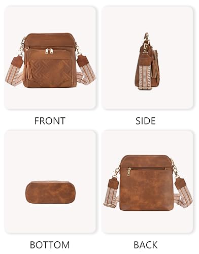 Image of Crossbody Bags for Women with Built In Wallet,RFID Travel Purse