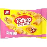 Totino's Pizza Rolls, Supreme Flavored, Frozen Snacks, 50 Rolls, 24.8 oz