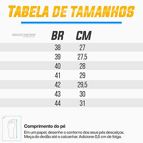 Skechers Ralcon, Bota para Caminhada Masculino, Cinza (Grey), 41