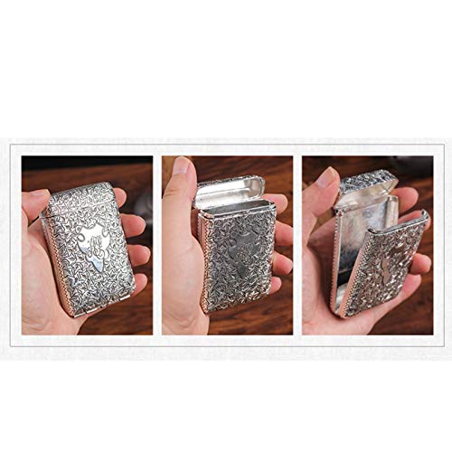 Caixa De Cigarros De Metal, Porta-cigarros Vintage Para Maconha, Design De Três Dobras Peaky Blinder