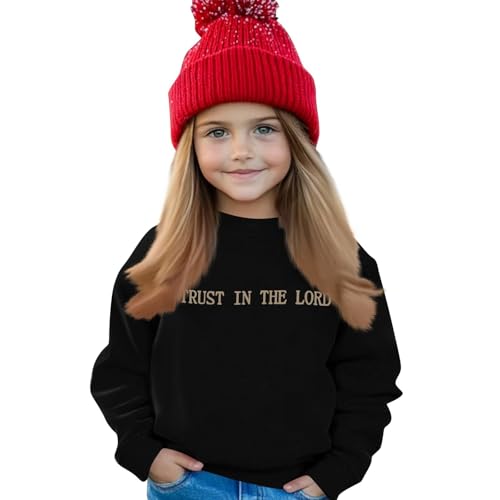 Girls Sweatshirt Oversized Pullover Long Sleeve Tops Crew Neck Fleece Cute Sweatshirt Pocket Graphic Top Drop Shoulder2