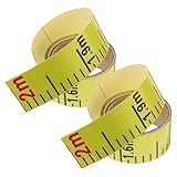 AMUSLESUR Pool Water Level Sticker 2Pcs Adhesive Decal for Cistern and Swimming Tank, Water Level Tape