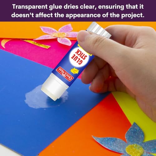 Image of Soni Officemate Glue Stick - 15 gm | Pack of 20 | Quick-Drying Strong PVP Adhesive | Ideal for School, Art, DIY, Office & Home | Safe & Child-Friendly