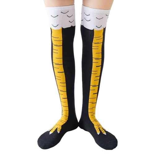 YueJieSelected Chicken Leg Socks Erwachsene Witzige Socken Fun Hühner Legs Sock Hühnerbeine Hühner Strümpfe Personalisierte Socken Witzig Personalisierte Wärmer Strümpfe Komische Stockings Geschenk