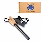 Poignée ergonomique et confortable : la poignée en bois massif et la tige en acier offrent une excellente prise en main et un contrôle optimal. Facile à utiliser, elle permet de produire instantanément une pluie d'étincelles puissantes pour un allumage rapide et efficace en toutes circonstances