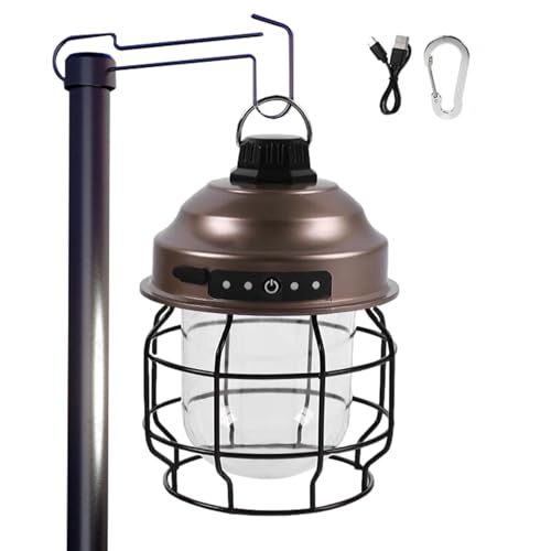 Lanterne de camping 3600mAh étanche IPX4 avec mode lampe de poche puissant et rechargeable